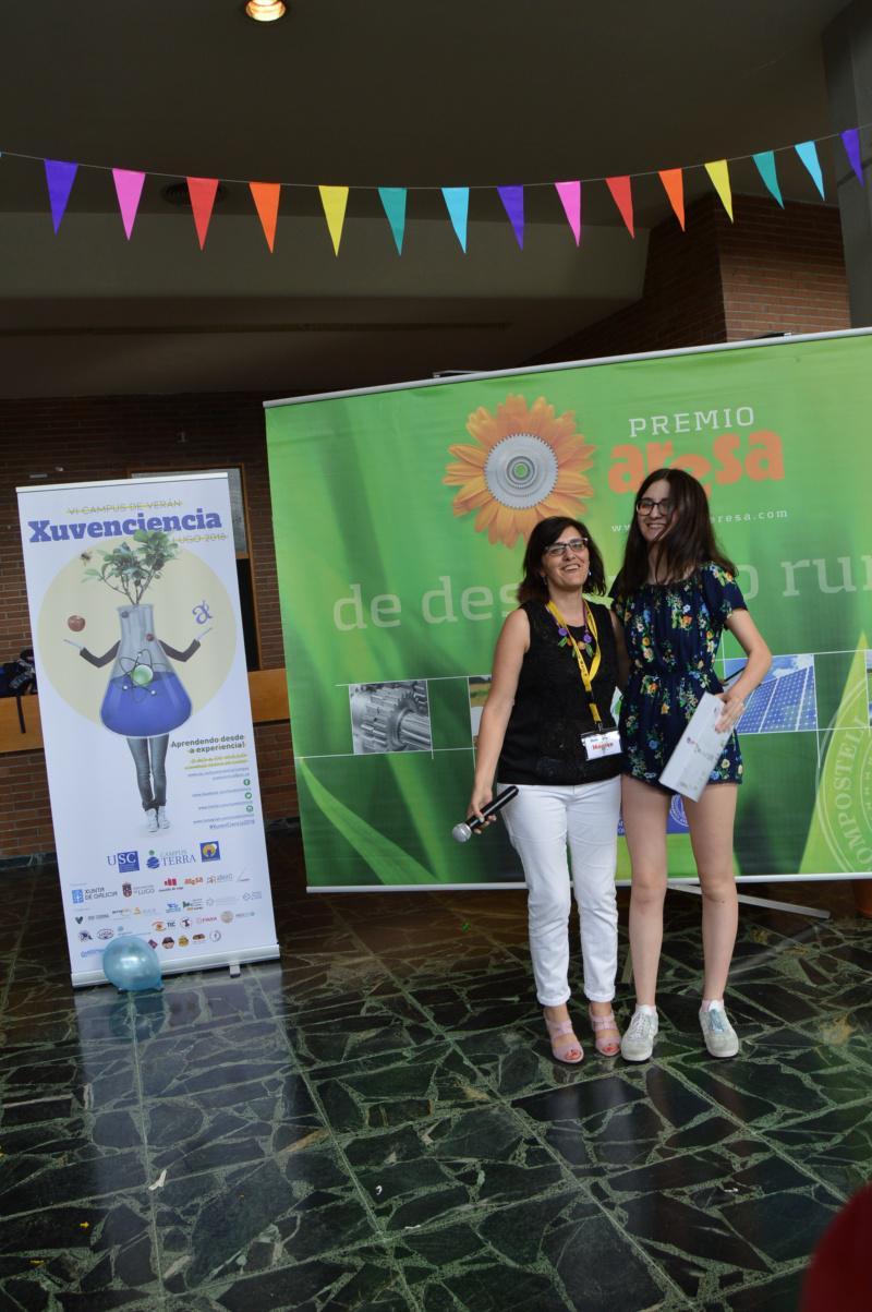 O VI Campus Científico Internacional XuvenCiencia bota o pano coa entrega dos premios Aresa Junior e Proxéctate en Galego