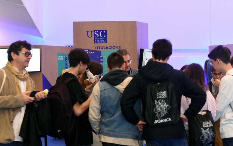 Éxito de participación na I Feira de Innovación USC-ABANCA