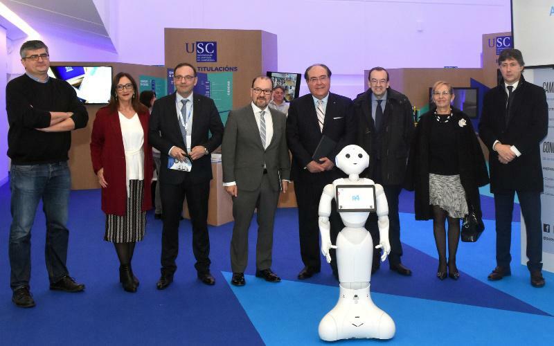 Éxito de participación na I Feira de Innovación USC-ABANCA