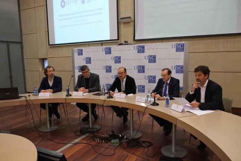 A segunda reunión de Xerentes da Alianza de centros e unidades de excelencia Severo Ochoa e María de Maeztu analiza en Compostela os seus retos de futuro