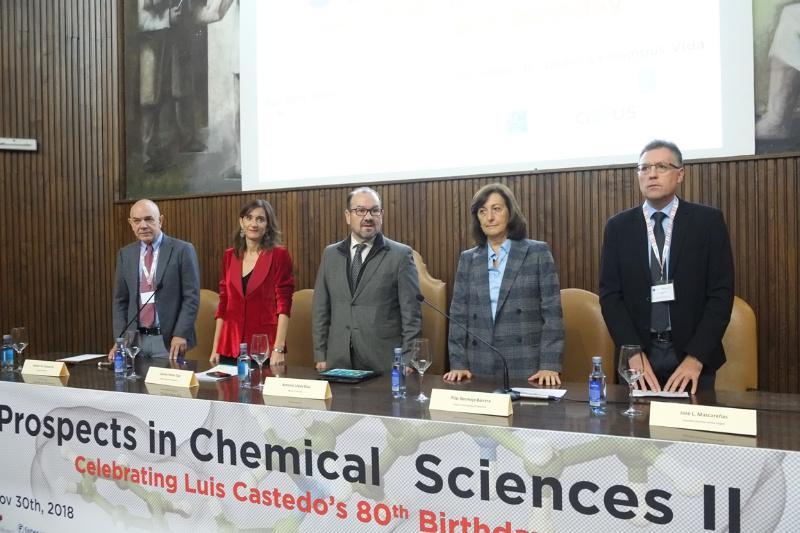 Homenaxe a Luis Castedo, “un dos fundadores da química moderna nas universidades”