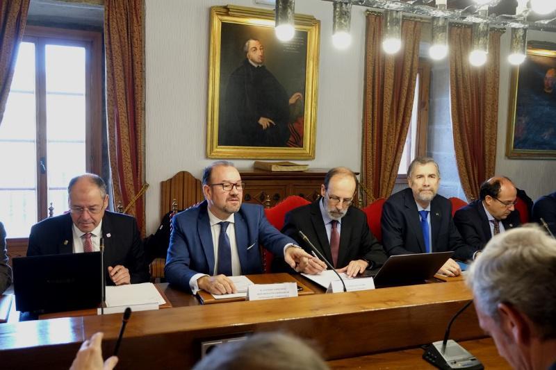 A Conferencia de Reitores das Universidades do Suroeste Europeo avanza cuestións de interese común coa Macrorrexión