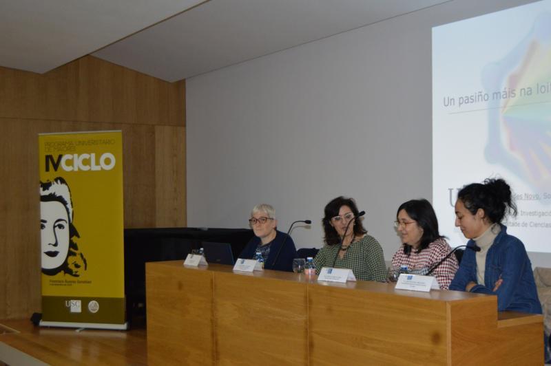 A USC celebra o día da Patroa do IV Ciclo, Francisca Álvarez, nun emotivo acto na Casa do Saber