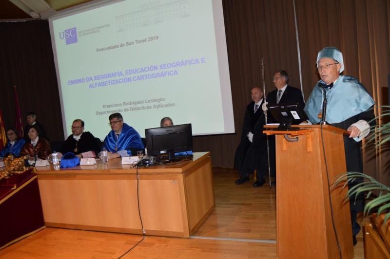 Antonio López defende transformar a USC con “rigor, ética e flexibilidade” nunha institución acaída ás necesidades sociais 