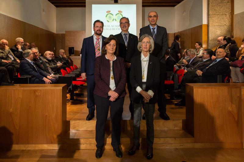 Juan Lema tomou posesión como novo presidente da Real Academia Galega de Ciencias