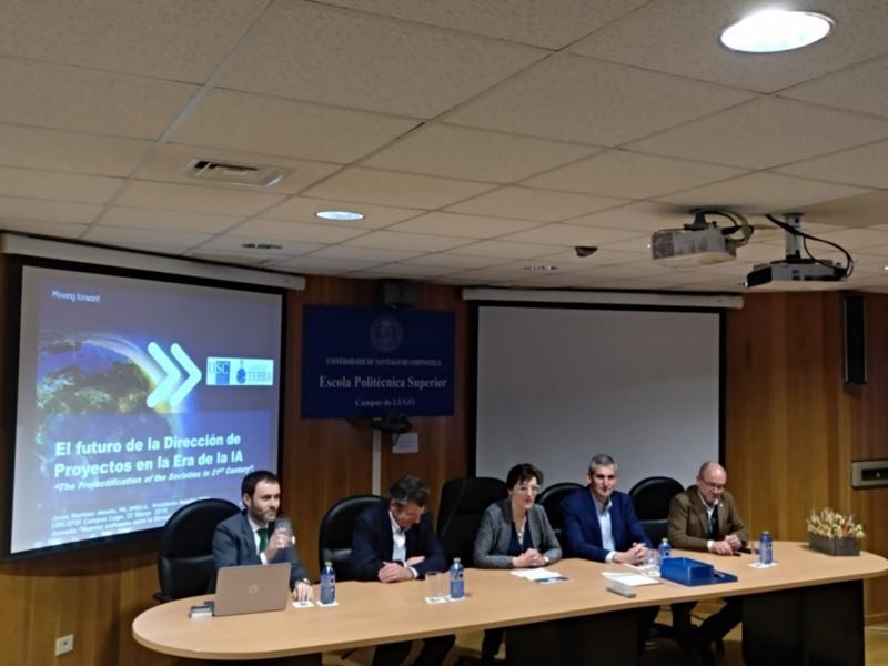 A EPS de Enxeñaría cita a alumnos e profesionais nun foro técnico de Aeipro sobre novos enfoques na dirección de proxectos