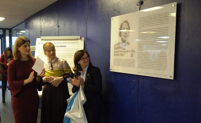 Luisa Cuesta súmase á galería de mulleres destacadas na USC 