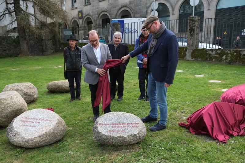 O Xardín das pedras que falan incorpora a Valle-Inclán, Bernardo Atxaga, Marta Pessarodona, Kerstin Hensel e Zéno Bianu