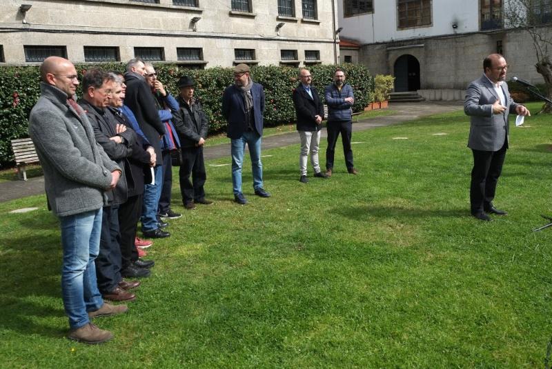 O Xardín das pedras que falan incorpora a Valle-Inclán, Bernardo Atxaga, Marta Pessarodona, Kerstin Hensel e Zéno Bianu