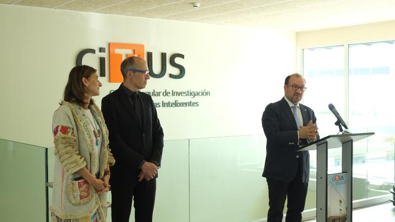 Galicia estrea na USC un centro de investigación en Tecnoloxías Intelixentes