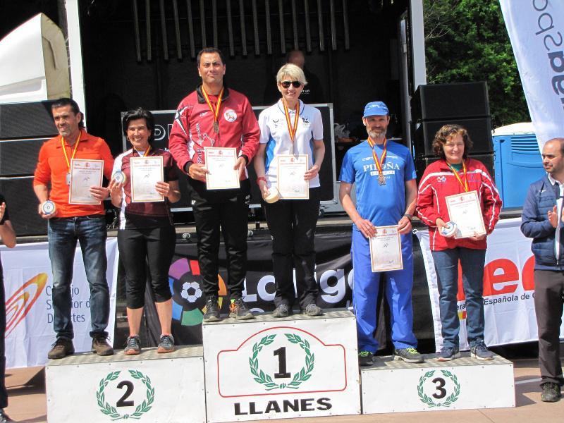Dous ouros, unha prata e un bronce, balance do equipo da USC no Campionato de España universitarios de orientación