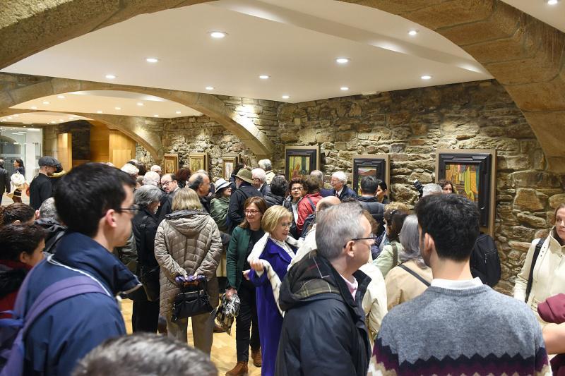 A exposición ‘Carlos Maside. Patrimonio de Galicia’ xa pode visitarse en Fonseca