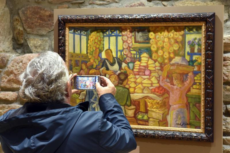 A exposición ‘Carlos Maside. Patrimonio de Galicia’ xa pode visitarse en Fonseca