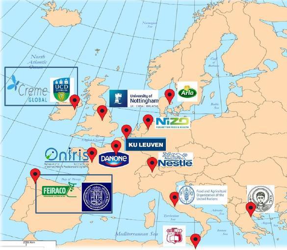 O grupo de Biotecnoloxía Ambiental participa nunha rede internacional de investigadores pre-doutorais para avaliar o impacto do cambio climático sobre a seguridade alimentaria