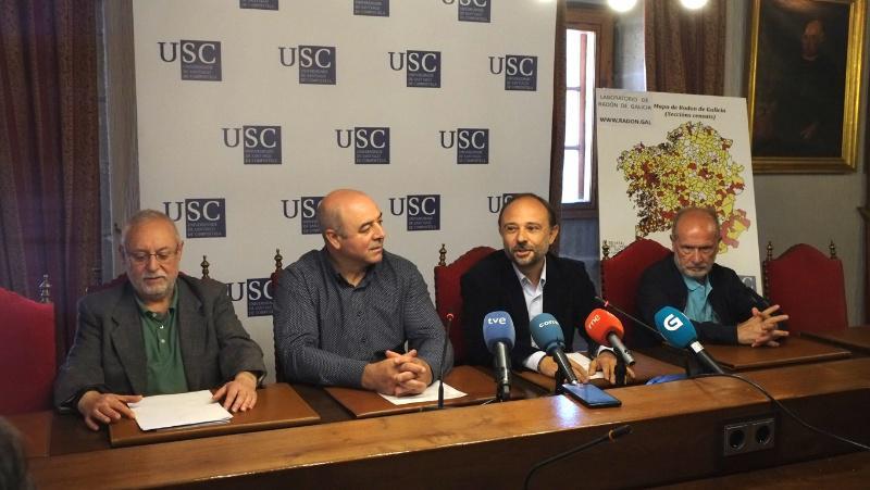 O Mapa de Radon de Galicia supera xa as 4.000 medicións e permite consultar os datos de áreas xeográficas pequenas