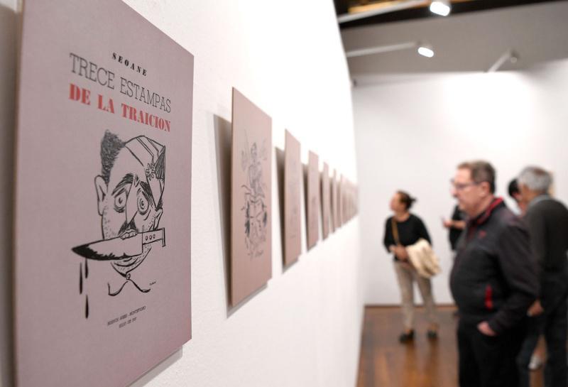 Unha mostra en Fonseca rememorará dende este mércores o álbum ‘Trece estampas da traixón’ de Luis Seoane