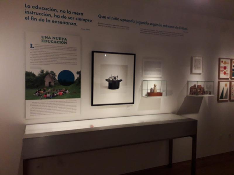 Eugenio Otero, comisario da exposición ‘Laboratorios de la nueva educación’ organizada co gallo do centenario do Instituto Escuela 