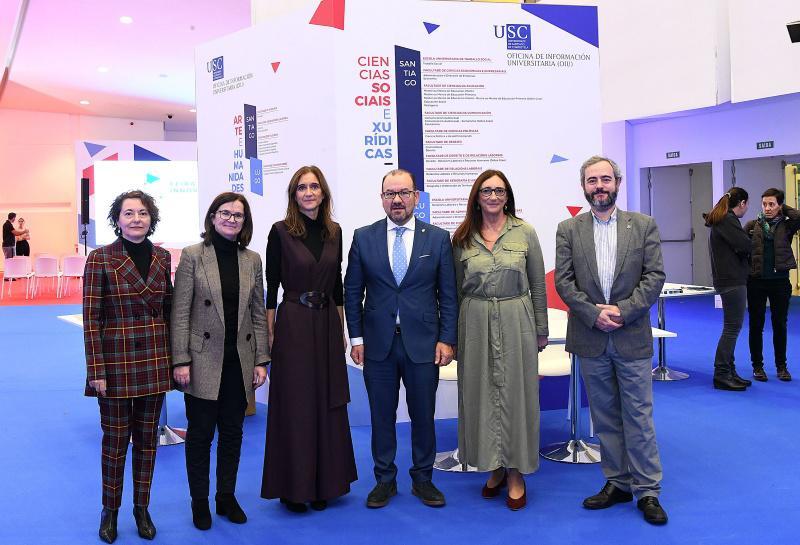 A II Feira da Innovación mostra a actividade investigadora e docente da USC ao alumnado de secundaria