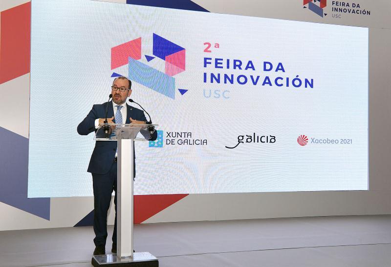 A II Feira da Innovación mostra a actividade investigadora e docente da USC ao alumnado de secundaria