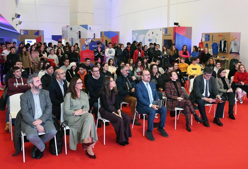 A II Feira da Innovación mostra a actividade investigadora e docente da USC ao alumnado de secundaria