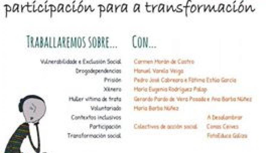 Curso de inclusión social y participación para la transformación en la residencia universitaria Jesús Bal y Gay del Campus Terra de la USC