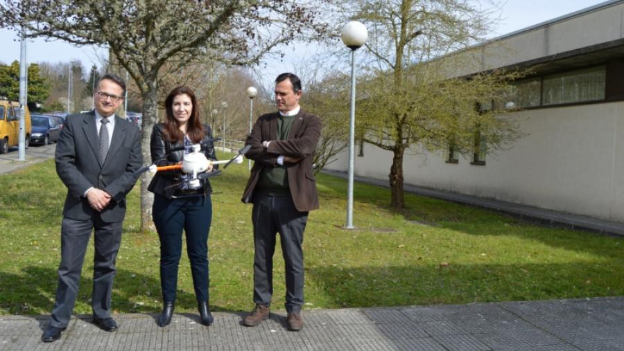 El Campus Terra de la USC amplía la capacitación de los estudiantes de Geomática y Topografía con un curso gratuito de pilotos de ‘drones’