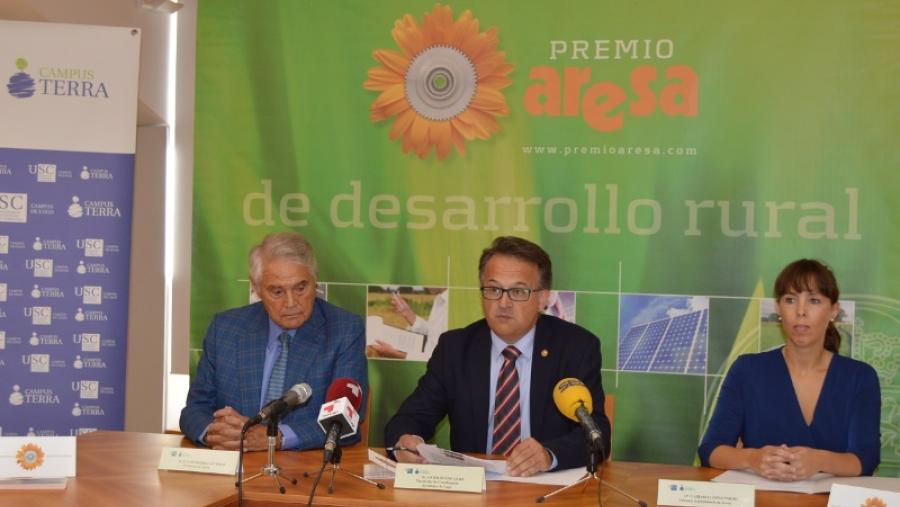 Javier Bueno Lema y Álvaro Rodríguez Eiras presentan las bases del XVII Premio Aresa de Desarrollo Rural