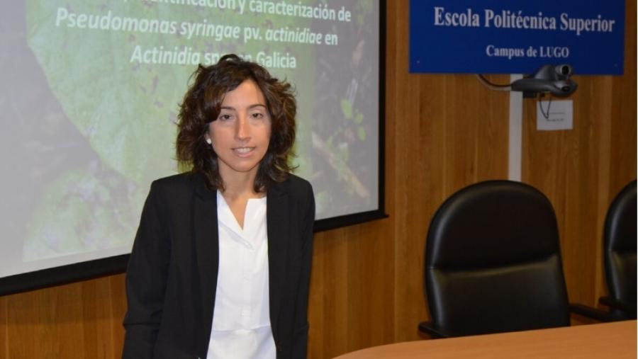 Investigadores del Campus Terra de la USC avanzan en la detección, identificación y causas del chancro bacteriano del kiwi en Galicia