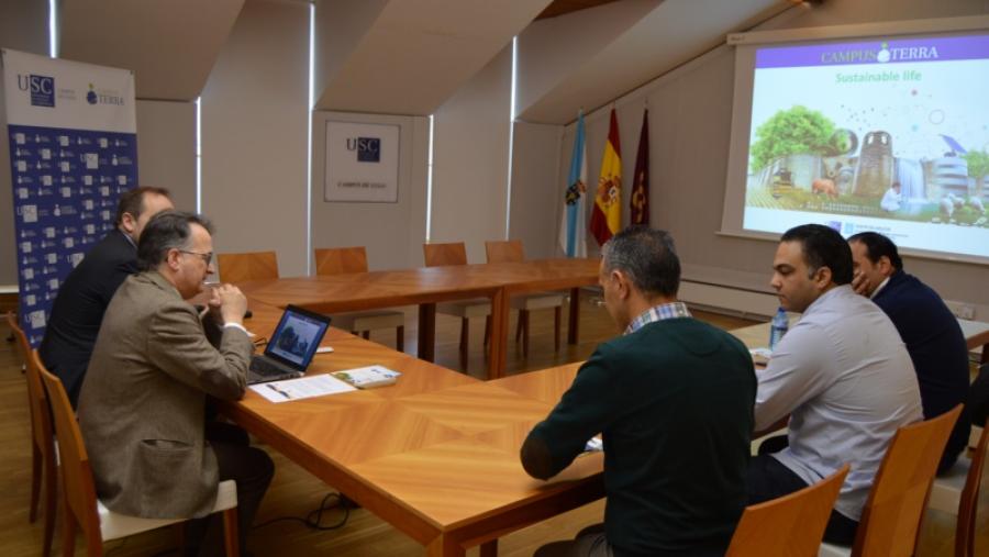  Una delegación jordana visita el Campus Terra con un proyecto de internacionalización universitaria en Oriente Medio