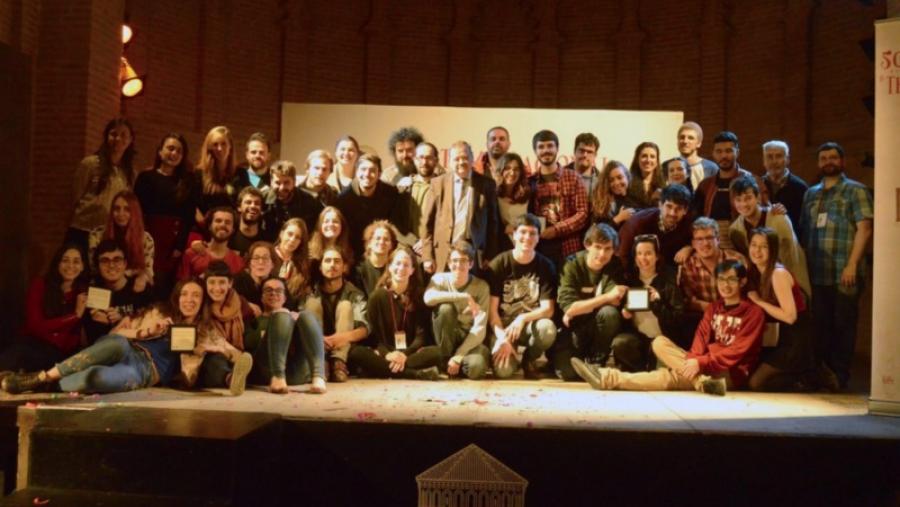 La compañía de teatro USC-Lugo cosecha éxitos con ‘WK’ en el marco del Festival Nacional Universitario de Toledo y en la Miteu de Ourense