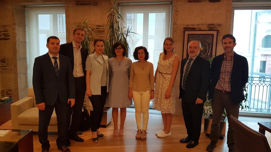 El Campus Terra de la USC estrecha lazos con Kazakstán