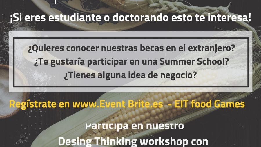 O Cactus do Campus Terra acolle a xornada EIT Food Games sobre bolsas, mobilidade e emprendemento