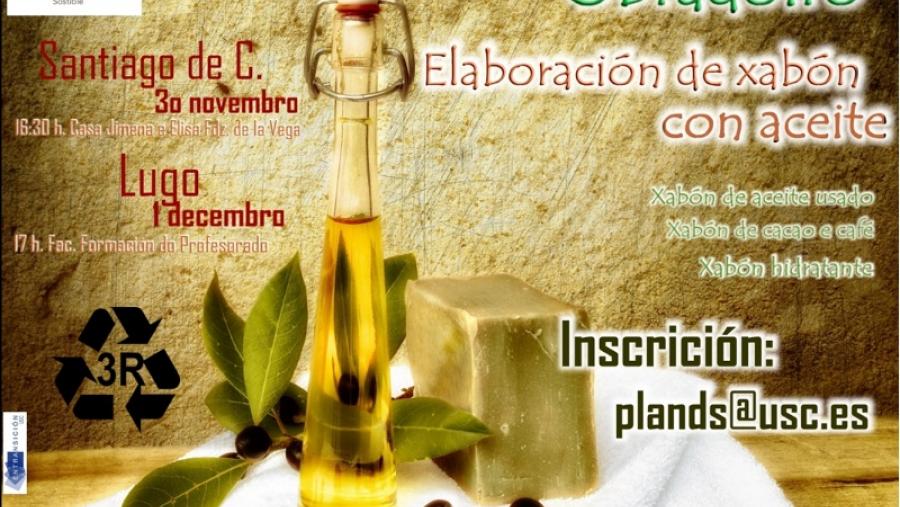 La Oficina de Desarrollo Sostenible organiza en el Campus Terra de la USC un  taller de elaboración de jabón con aceite usado