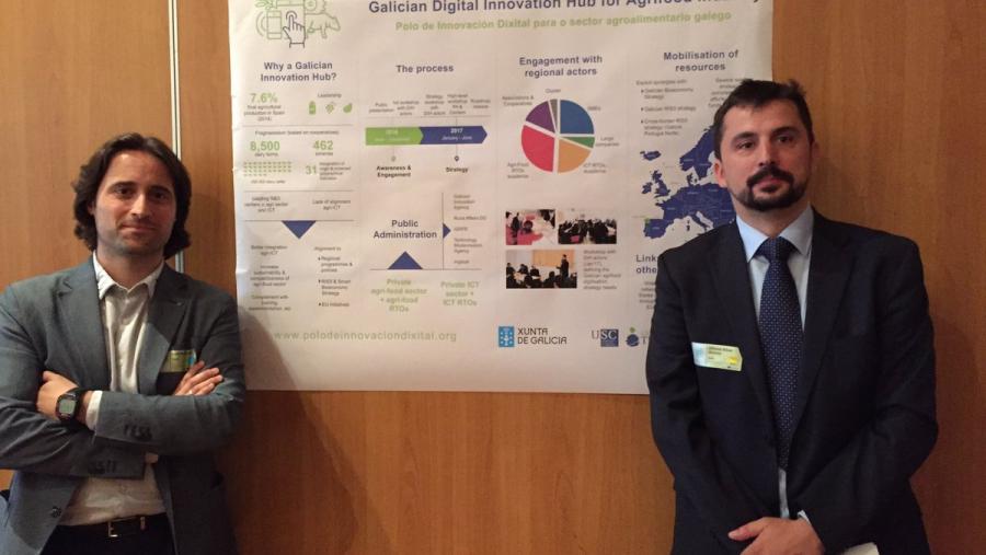 Campus Terra, Medio Rural y Gradiant explican ante la EIP-AGRI la evolución del Polo de Innovación Digital en Galicia