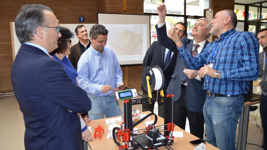 El Campus Terra celebra talleres y sesiones divulgativas con motivo del Día Internacional de la Impresión 3D en la Escola Politécnica