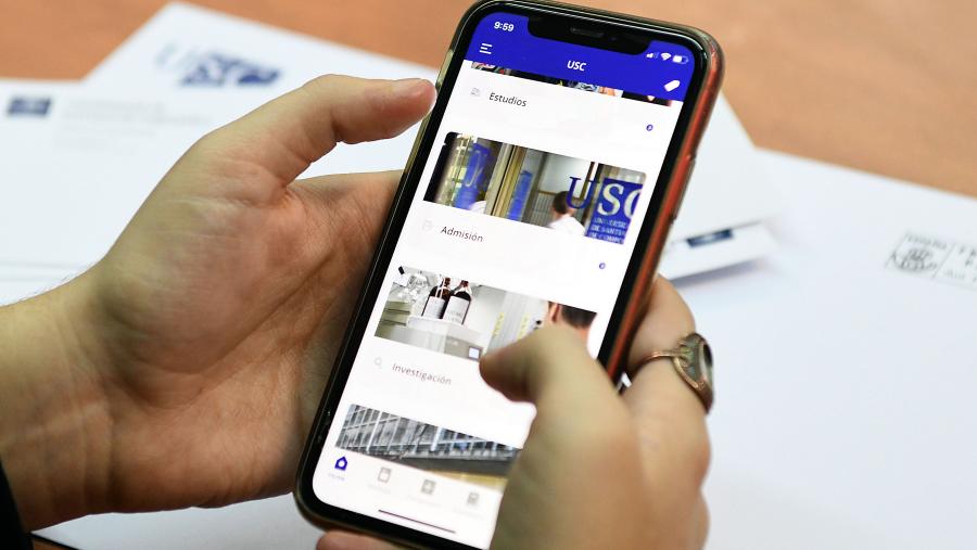 A aplicación nace coa vontade de conformar unha canle áxil, eficiente e inmediata de conexión da USC cos seus públicos