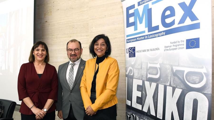 De esquerda a dereita, María José López Couso, Antonio López e María José Domínguez. Foto: Santi Alvite