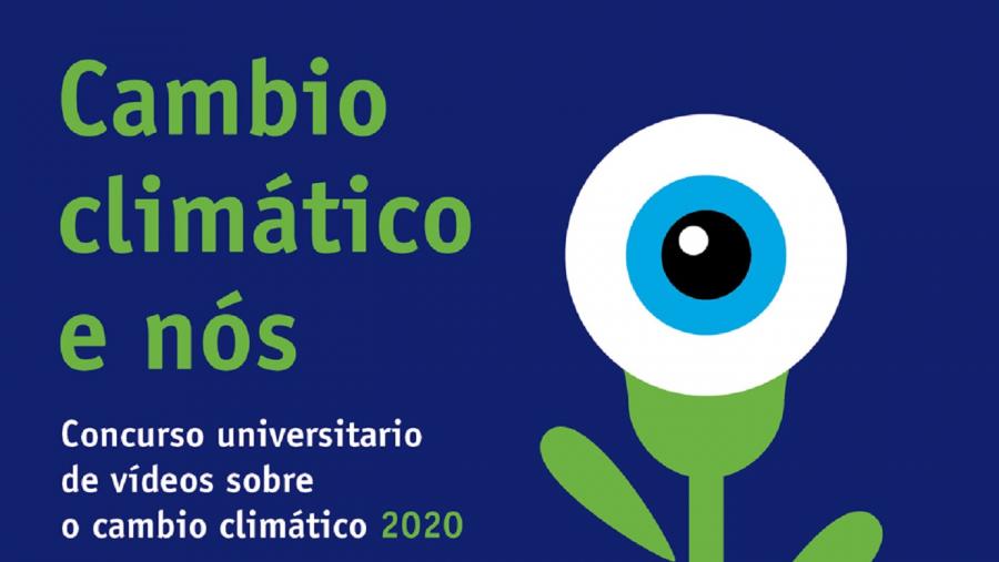 Cartaz do certame de vídeos 'Cambio climático e nós'