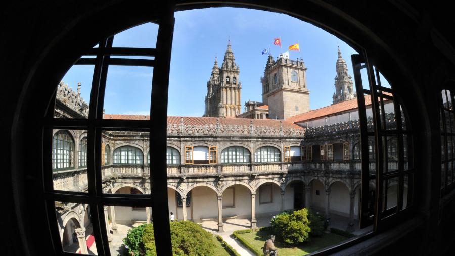 Vista xeral dende o Colexio de Fonsexa. Foto: Santi Alvite