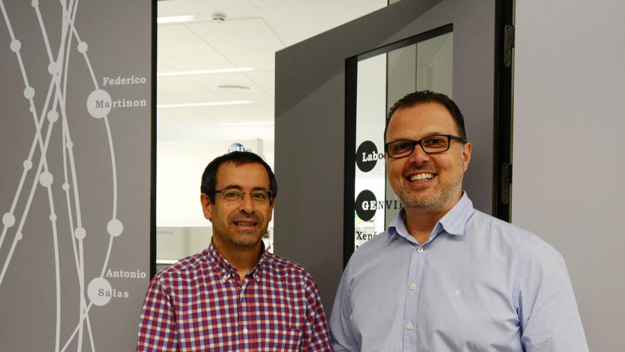 Antonio Salas e Federico Martinón, nunha imaxe de arquivo. Foto: RQ