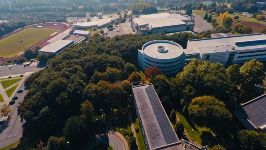 Vista aérea do Campus Terra da USC