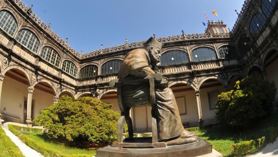 Imaxe de arquivo do Colexio de Fonseca. Foto: Santi Alvite