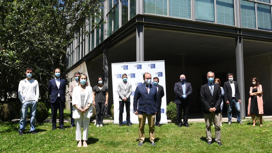 Este acordo regula unha colaboración científico-técnica que permitirá efectuar unha alerta temperá da COVID-19. FOTO: Santi Alvite