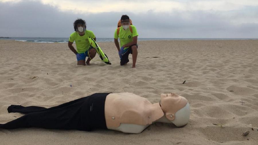 Os socorristas son un colectivo cunha elevada exposición ante un posible contaxio