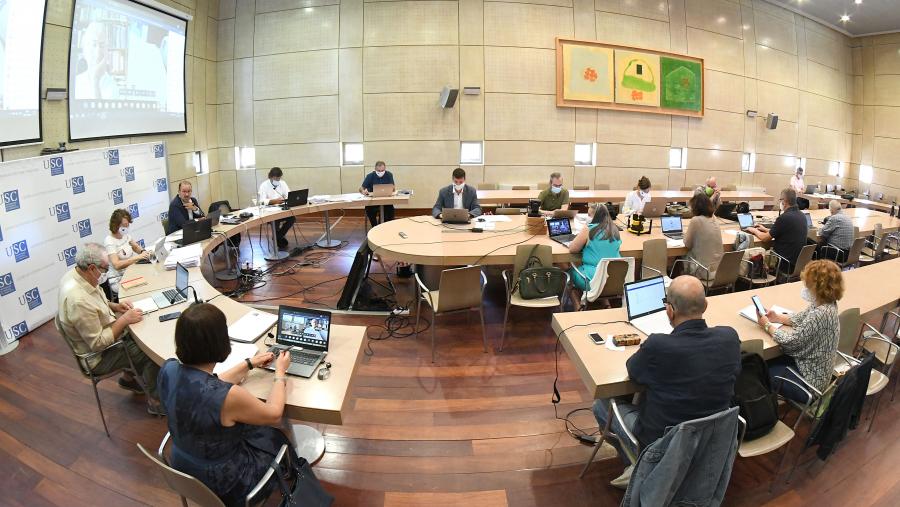 Xuntanza do Consello de Goberno no CEA. Foto: Santi Alvite