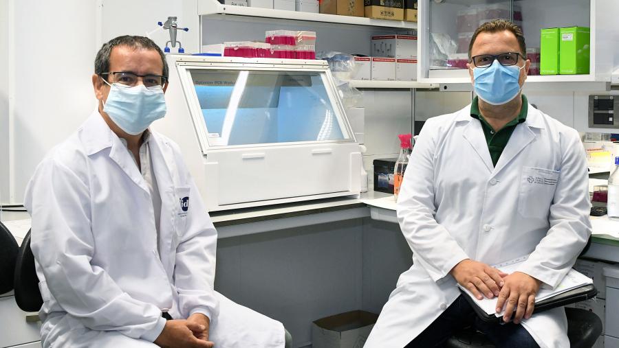 Antonio Salas Ellacuriaga (esquerda) e Federico Martinón Torres (dereita) lideran a investigación. FOTO: Santi Alvite