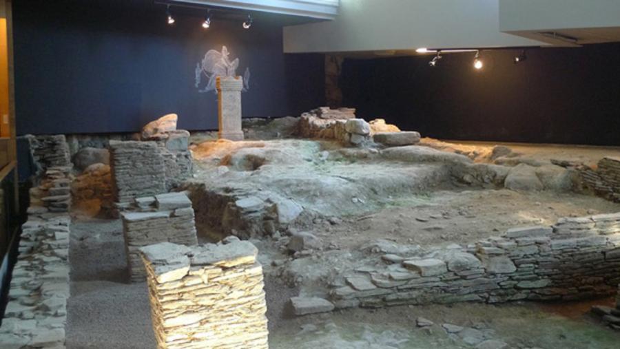 Xacemento arqueolóxico da Domus do Mitreo en Lugo