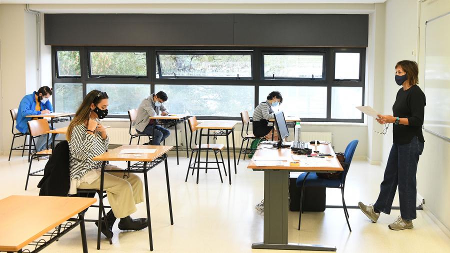 O alumnado interesado en tomar parte nas mesmas debe solicitalo a través da súa secretaría virtual. FOTO: Santi Alvite