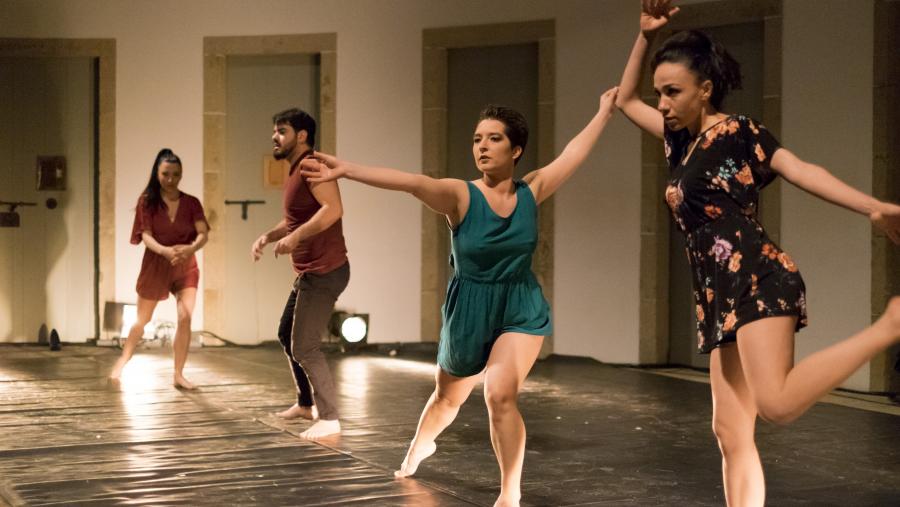 Danza contemporánea, creativa, oriental e latina conforman a oferta do Espazo de Danza no Campus de Lugo. Imaxe de arquivo no Vello Cárcere de Lugo