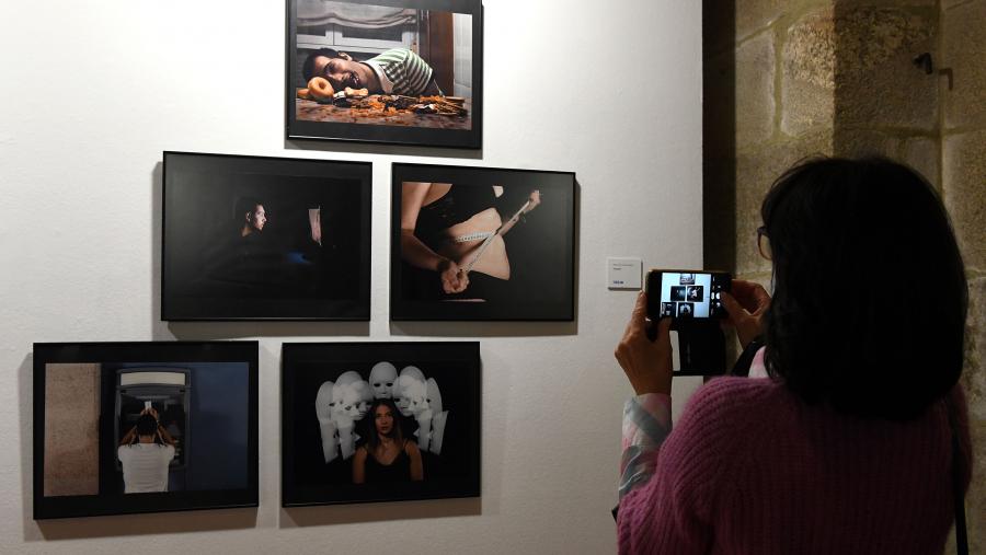 Parte da mostra. Foto: Santi Alvite